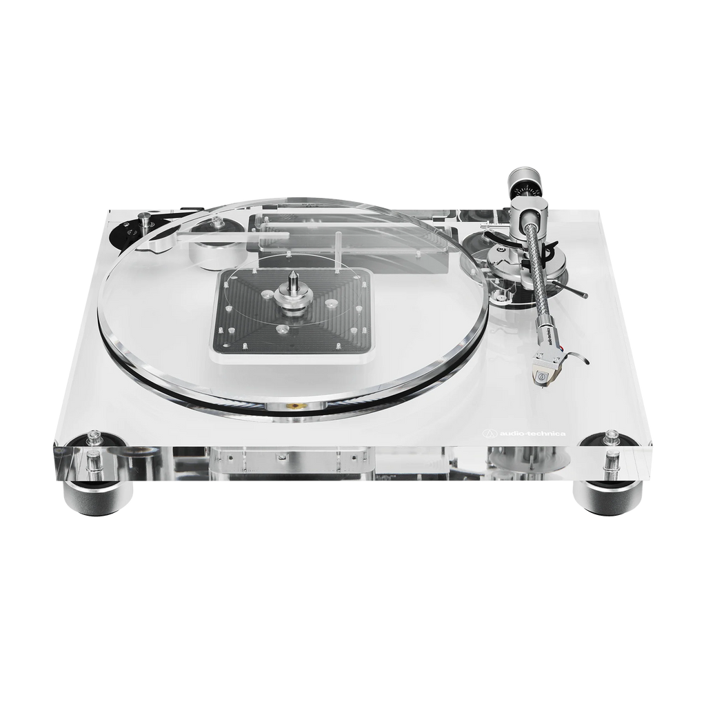 Audio-Technica AT-LPA2 Fully Manual Belt-Drive Turntable, Transparent Acrylic (AT-LPA2)