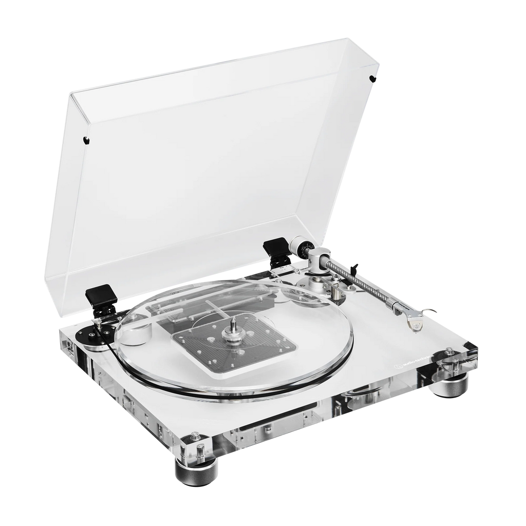 Audio-Technica AT-LPA2 Fully Manual Belt-Drive Turntable, Transparent Acrylic (AT-LPA2)