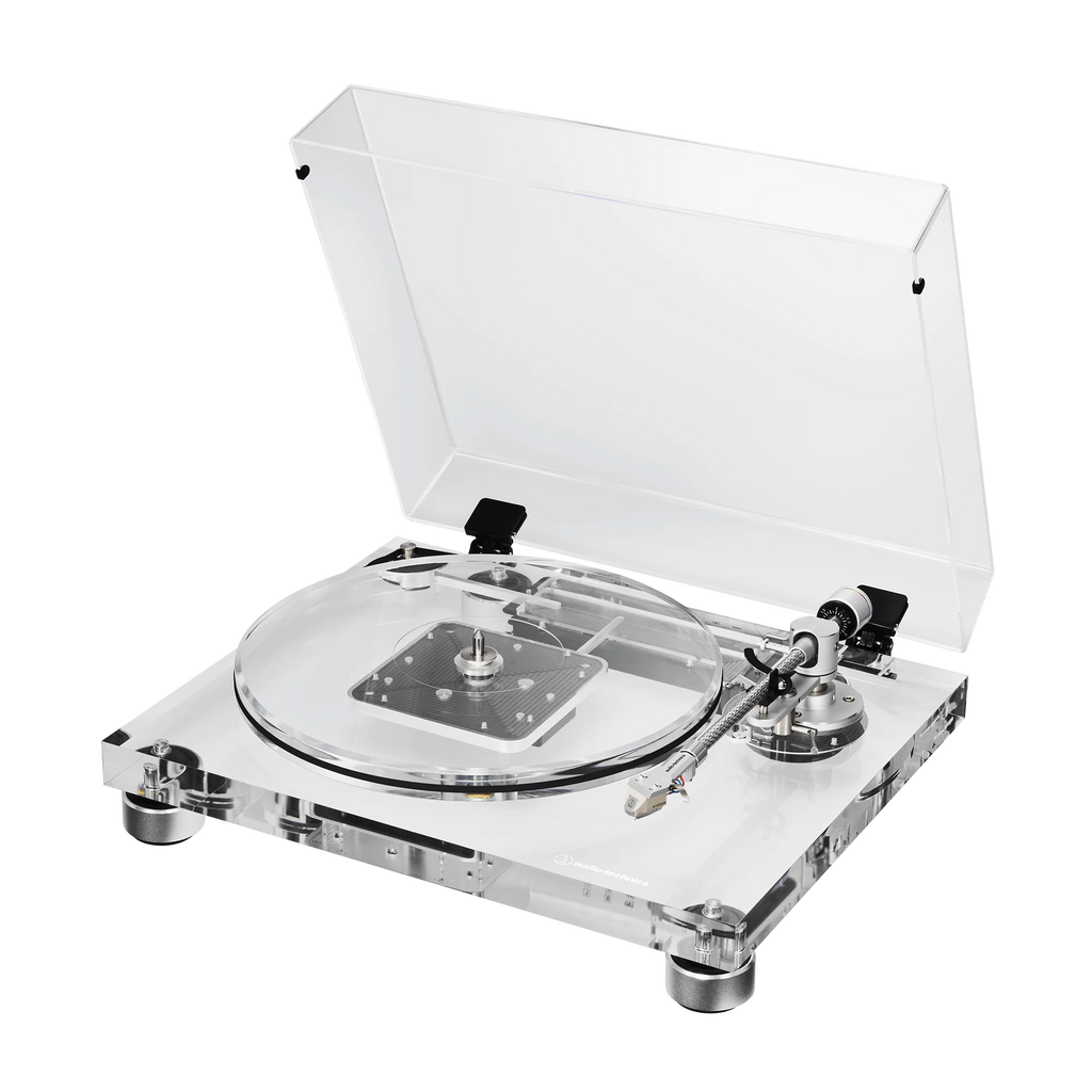 Audio-Technica AT-LPA2 Fully Manual Belt-Drive Turntable, Transparent Acrylic (AT-LPA2)
