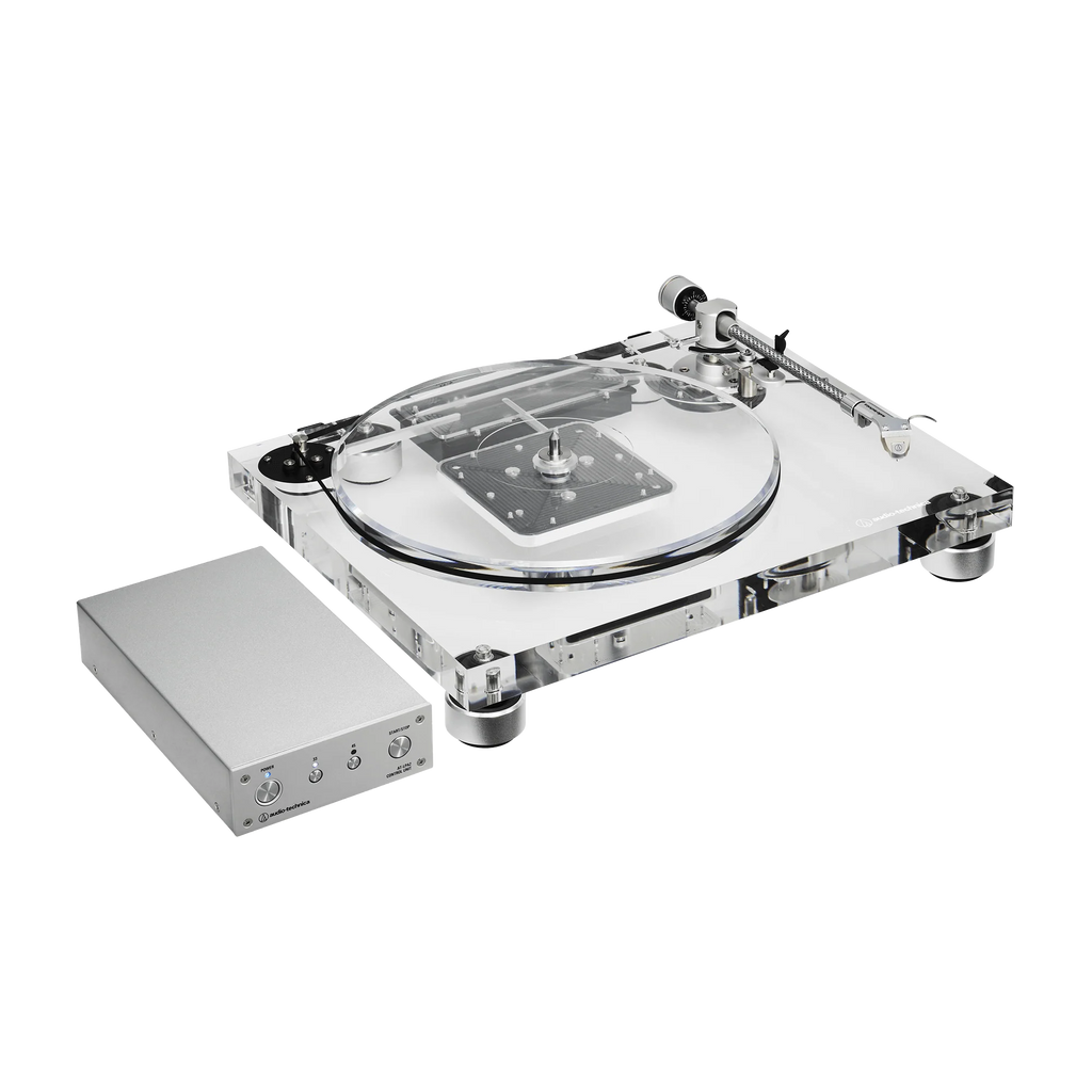 Audio-Technica AT-LPA2 Fully Manual Belt-Drive Turntable, Transparent Acrylic (AT-LPA2)