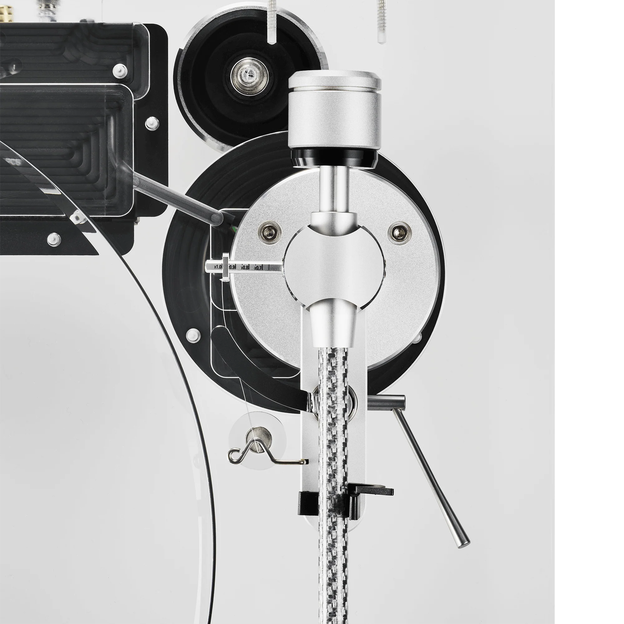 Audio-Technica AT-LPA2 Fully Manual Belt-Drive Turntable, Transparent Acrylic (AT-LPA2)