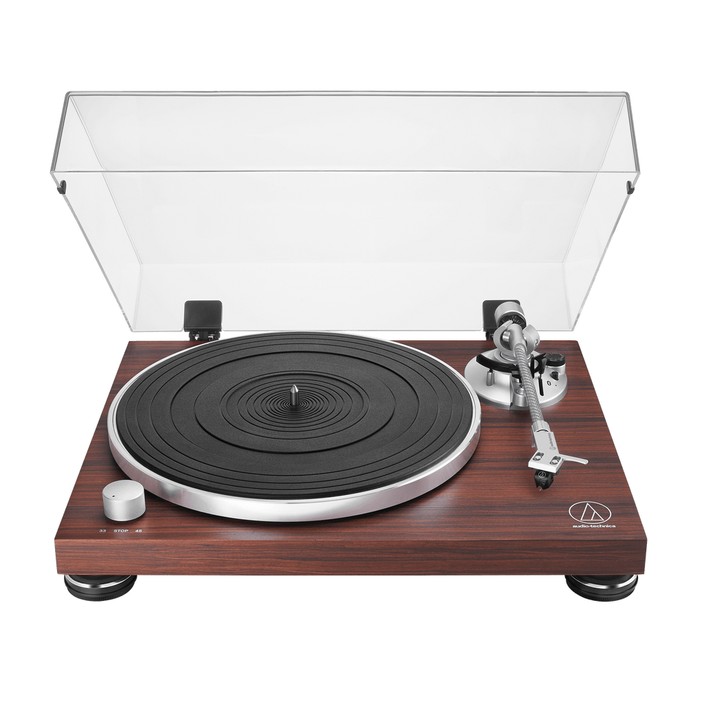 Audio-Technica AT-LPW50BT Manual Belt-Drive Turntable (Wireless & Analog) (AT-LPW50BT-RW)