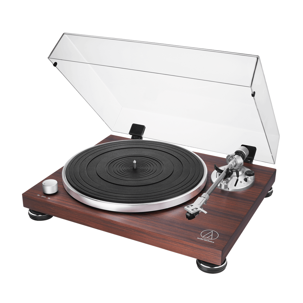 Audio-Technica AT-LPW50BT Manual Belt-Drive Turntable (Wireless & Analog) (AT-LPW50BT-RW)