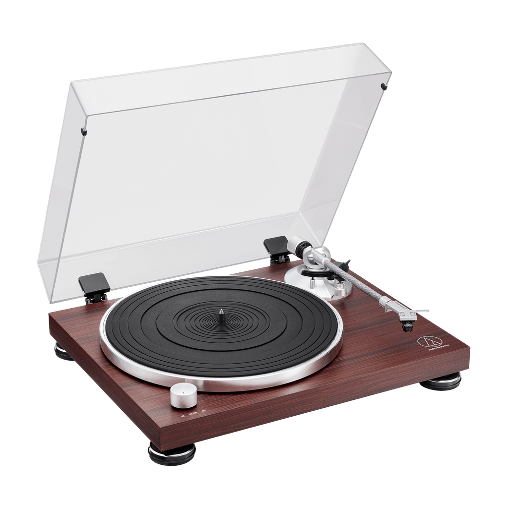 Audio-Technica AT-LPW50BT Manual Belt-Drive Turntable (Wireless & Analog) (AT-LPW50BT-RW)