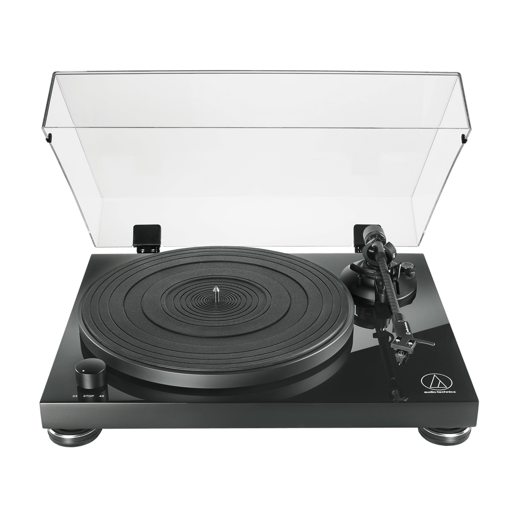 Audio-Technica AT-LPW50PB Fully Manual Belt-Drive Turntable - Black (AT-LPW50PB)