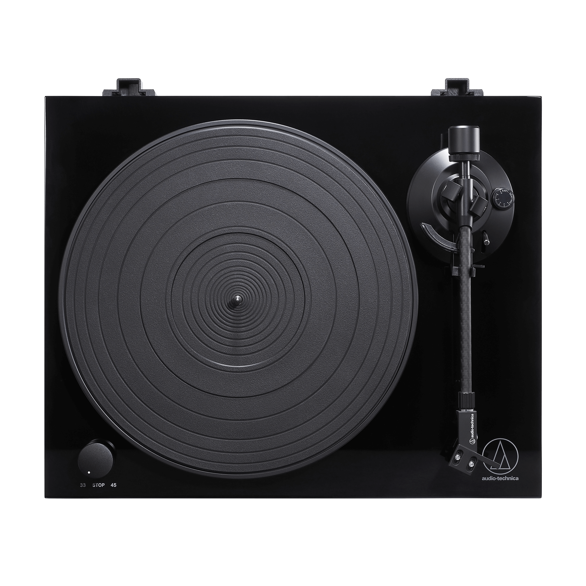 Audio-Technica AT-LPW50PB Fully Manual Belt-Drive Turntable - Black (AT-LPW50PB)