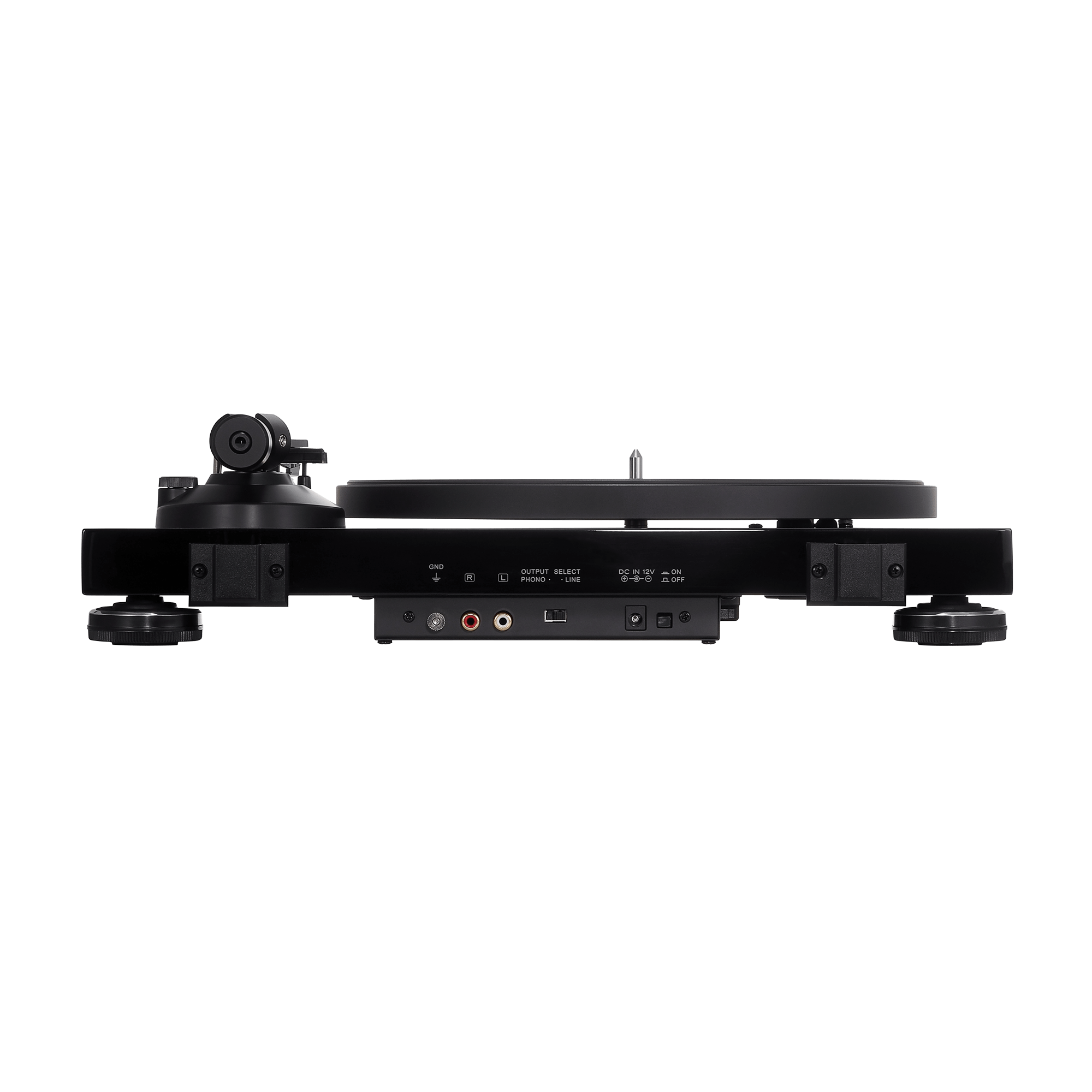Audio-Technica AT-LPW50PB Fully Manual Belt-Drive Turntable - Black (AT-LPW50PB)