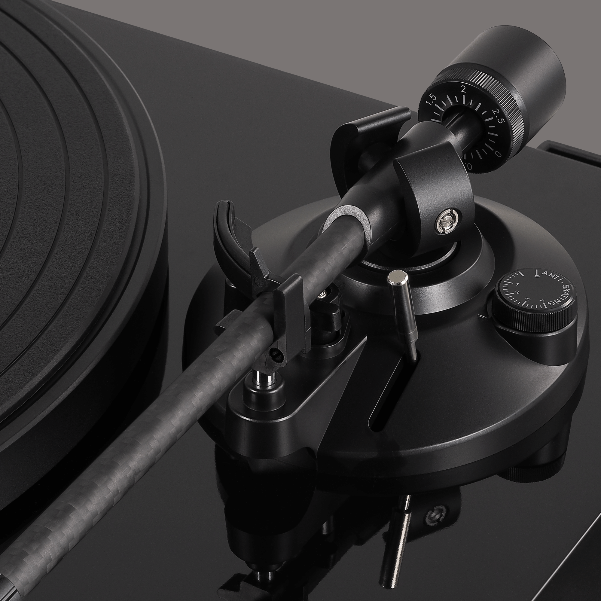 Audio-Technica AT-LPW50PB Fully Manual Belt-Drive Turntable - Black (AT-LPW50PB)