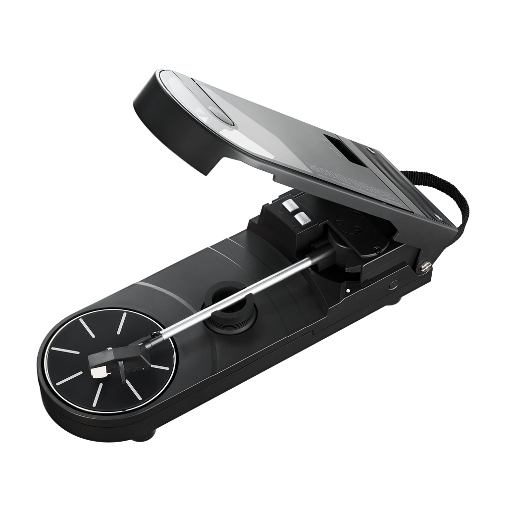Audio-Technica AT-SB727-BK Sound Burger Portable Bluetooth Turntable (Black)