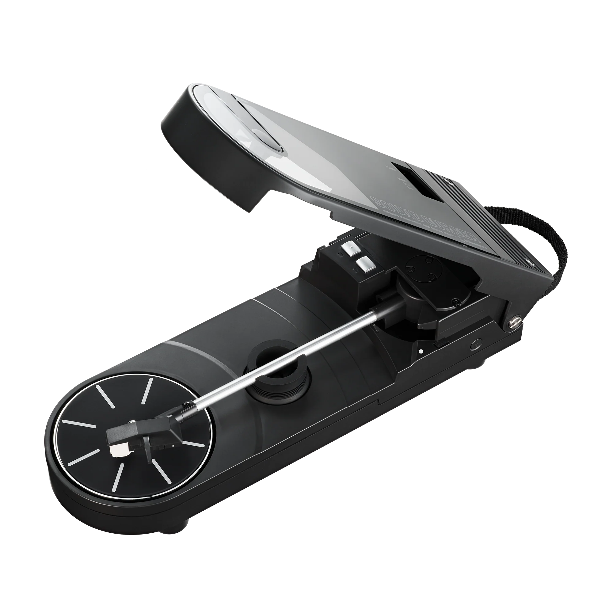 Audio-Technica AT-SB727-BK Sound Burger Portable Bluetooth Turntable (Black)