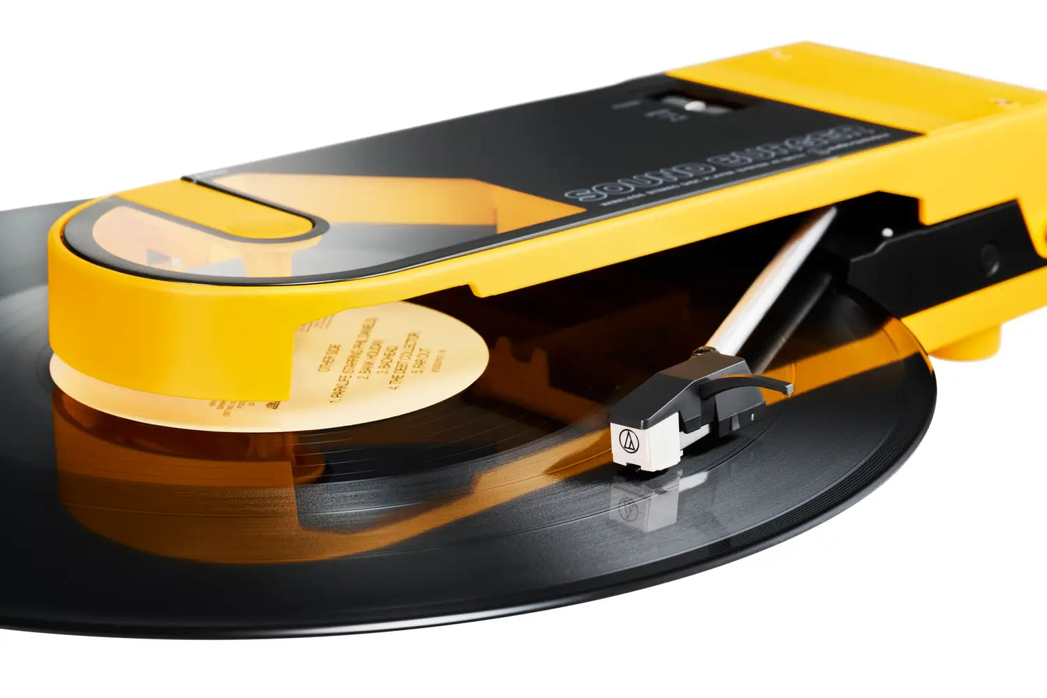 Audio-Technica AT-SB727-YL Sound Burger Portable Bluetooth Turntable (Yellow)