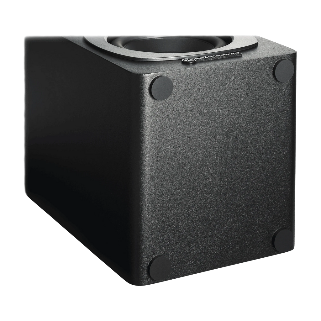 Audio-Technica Powered Bookshelf Speakers, Black (AT-SP3X)