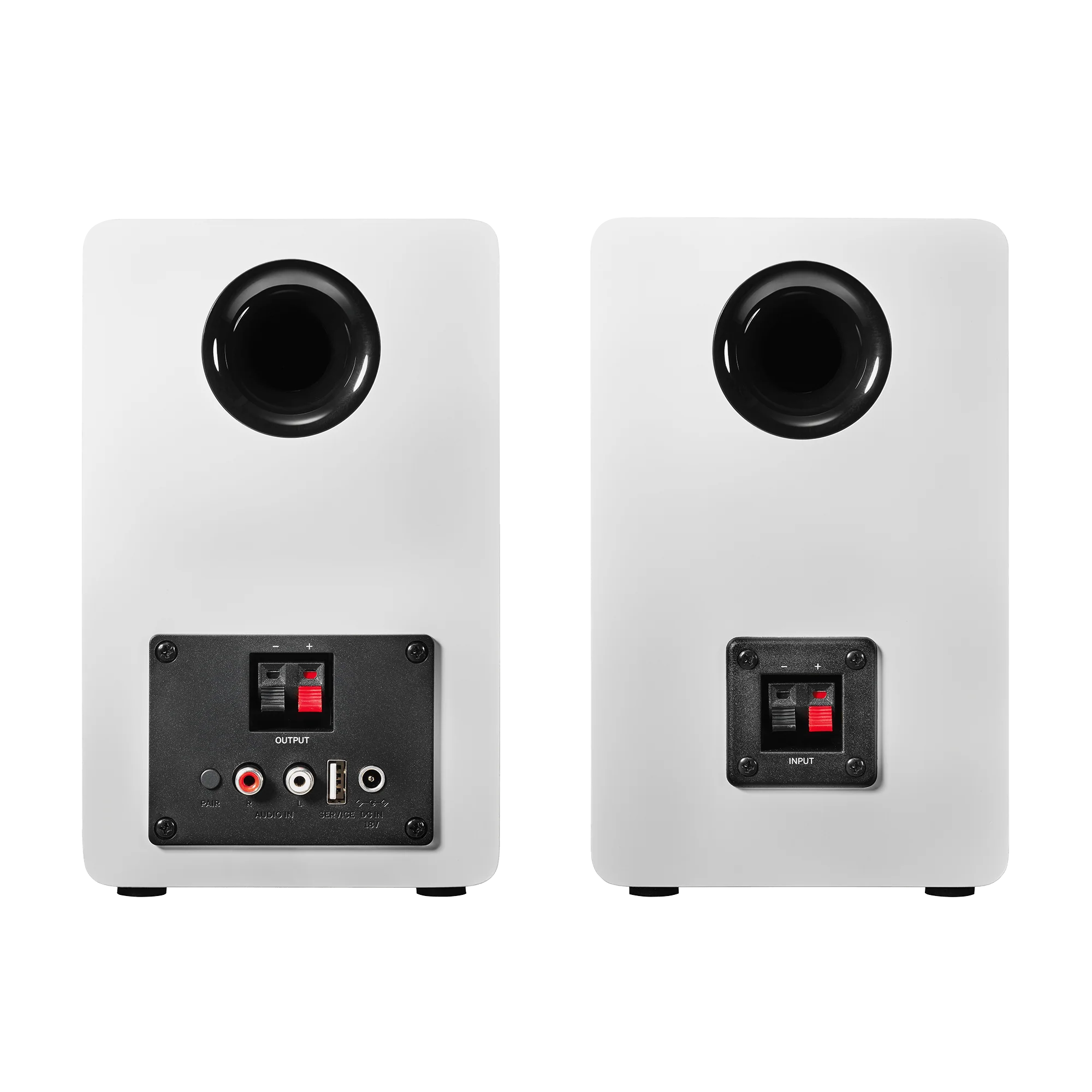 Audio-Technica Powered Bookshelf Speakers, White (AT-SP3XWH)
