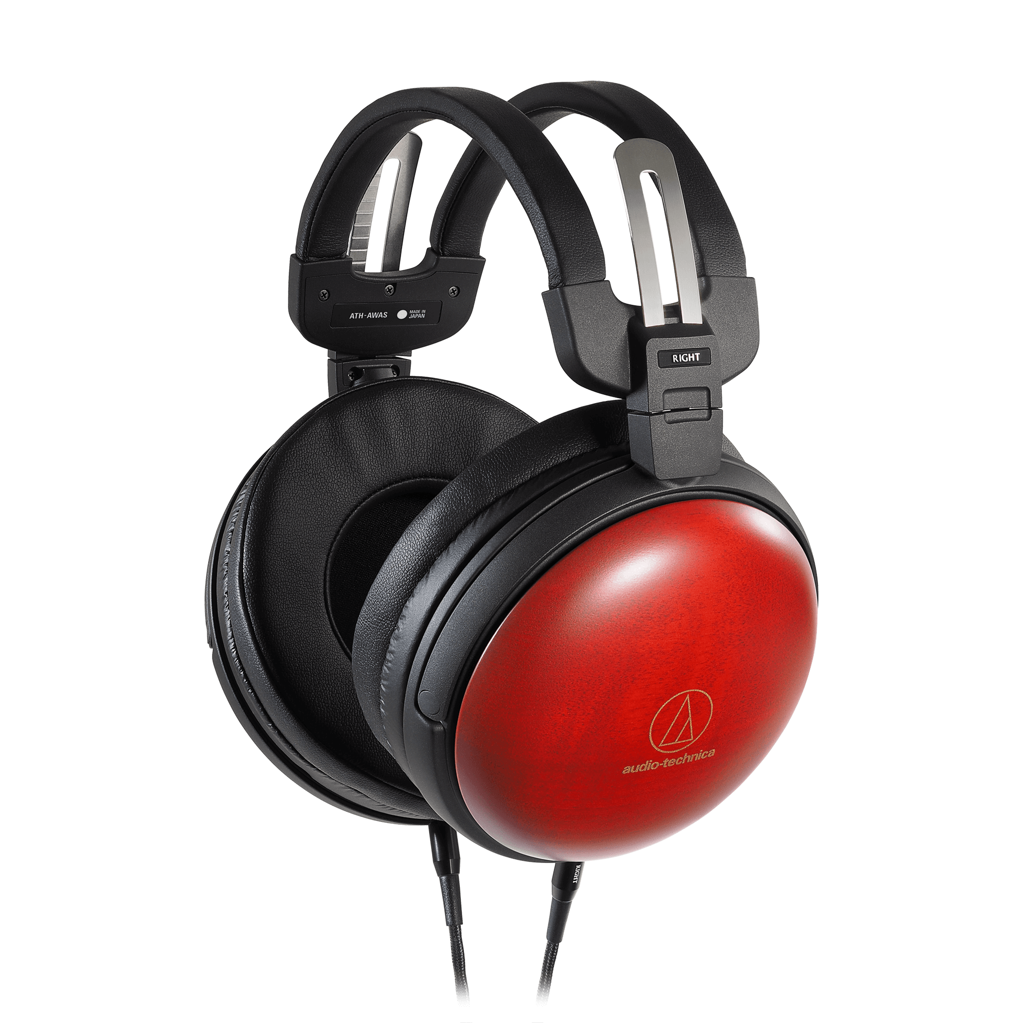 Audio-Technica Audiophile Closed-back Dynamic Wooden Headphones (ATH-AWAS)