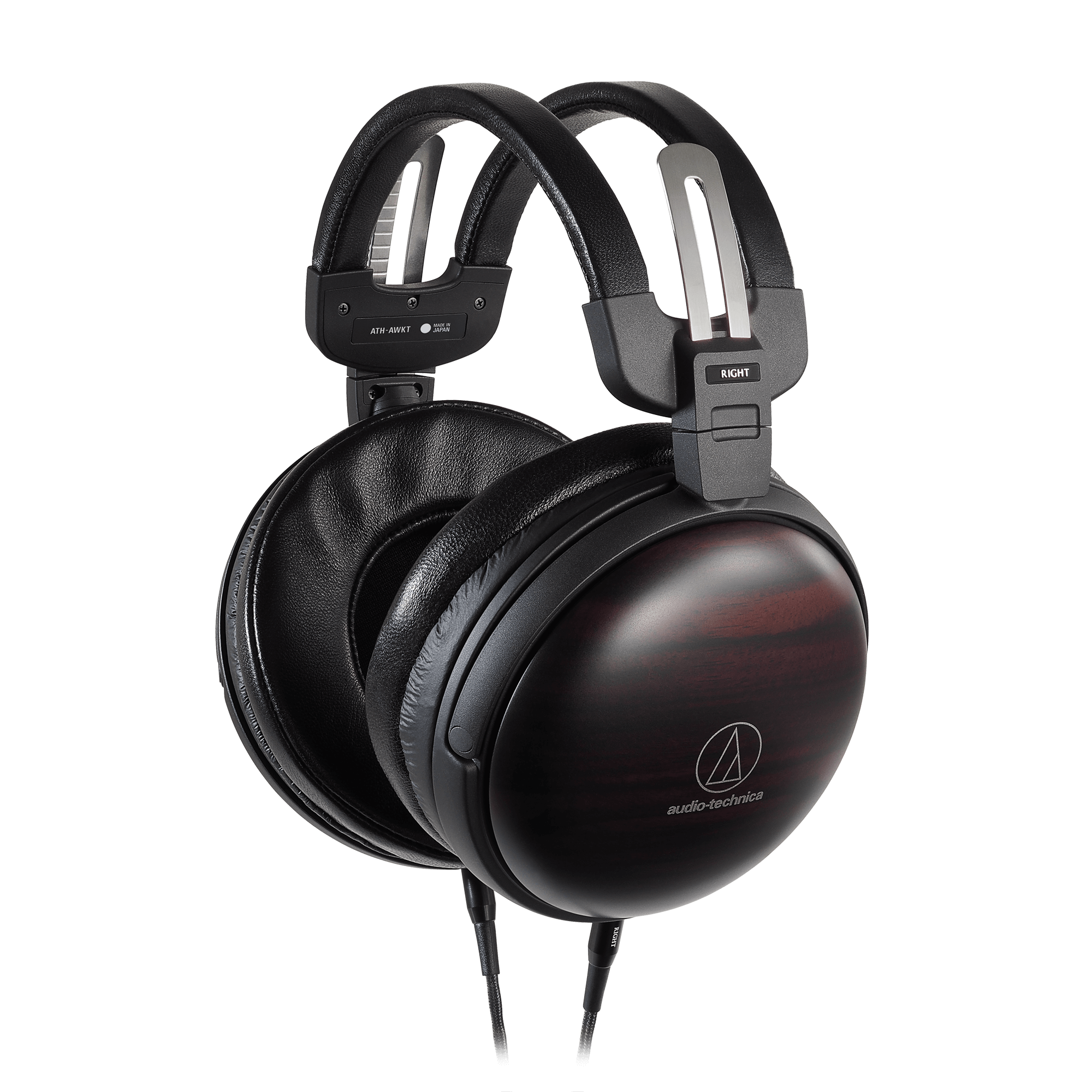 Audio-Technica Audiophile Closed-back Dynamic Wooden Headphones (ATH-AWKT)