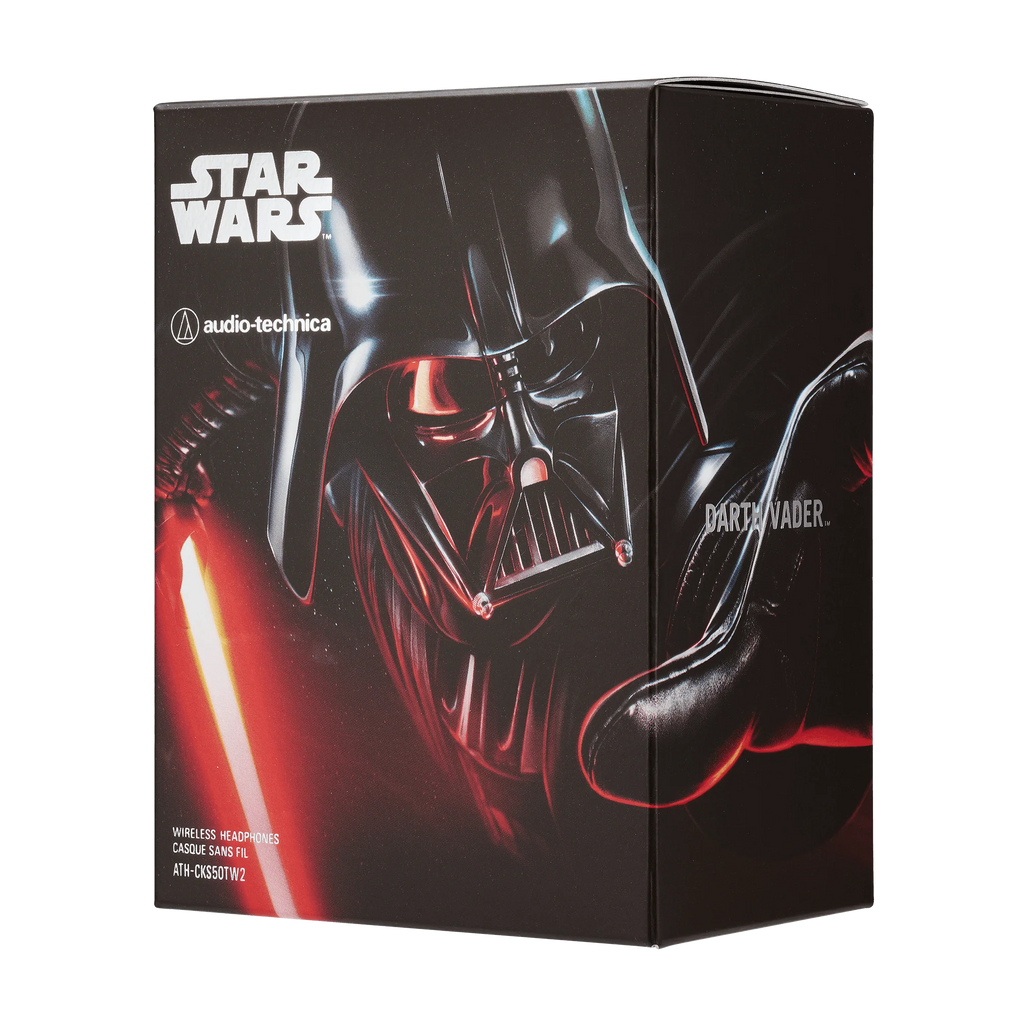 Audio-Technica Limited Edition Star Wars Wireless Earbuds Darth Vader (ATH-CKS50TW2DV, Darth Vader)