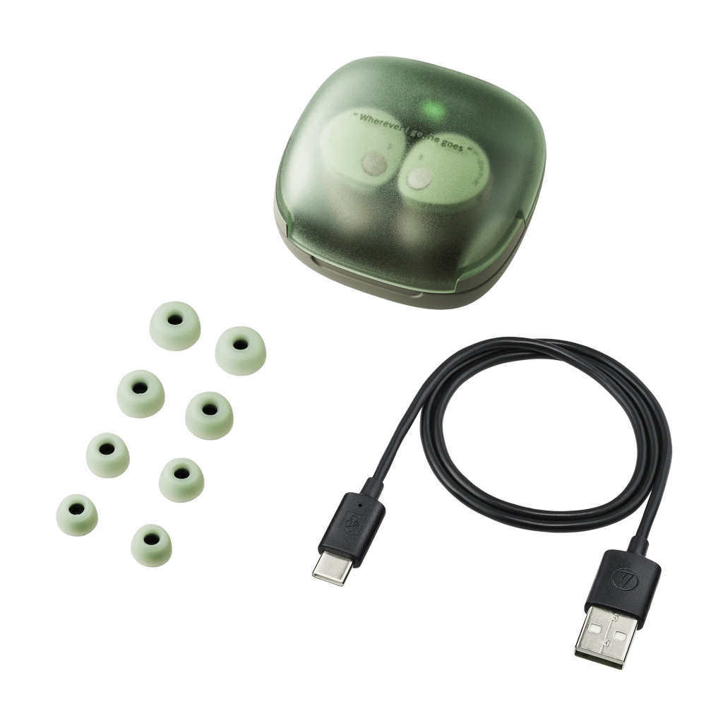 Audio-Technica Limited Edition Star Wars Wireless Earbuds Grogu (ATH-CKS50TW2GG, Grogu)