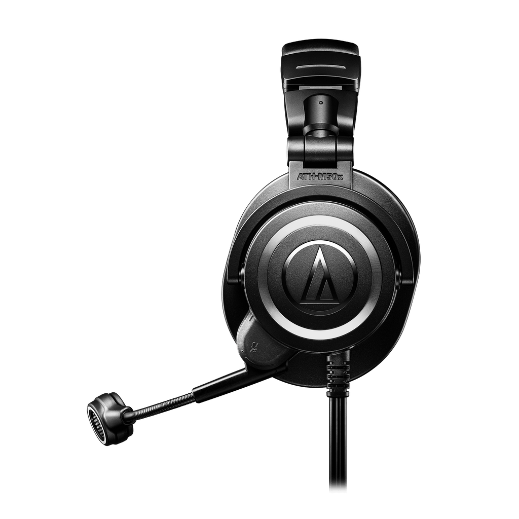 Audio-Technica Streaming Headset ATH-M50xSTS, Black (ATH-M50XSTS-USB)