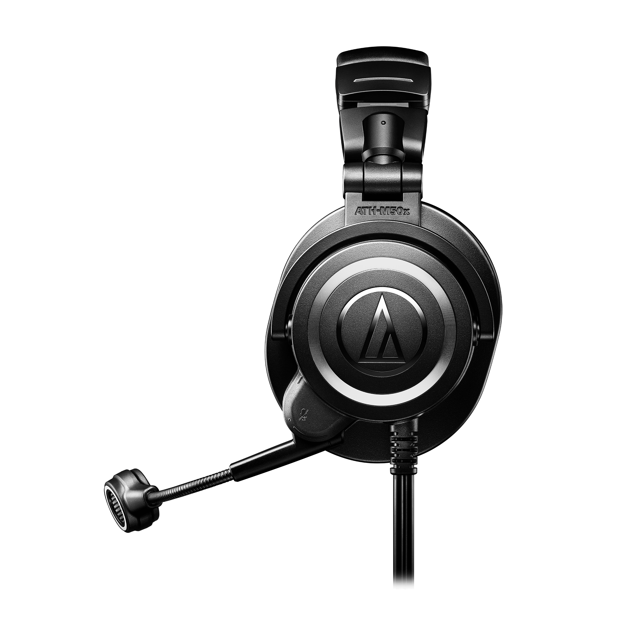 Audio-Technica Streaming Headset ATH-M50xSTS, Black (ATH-M50XSTS-USB)