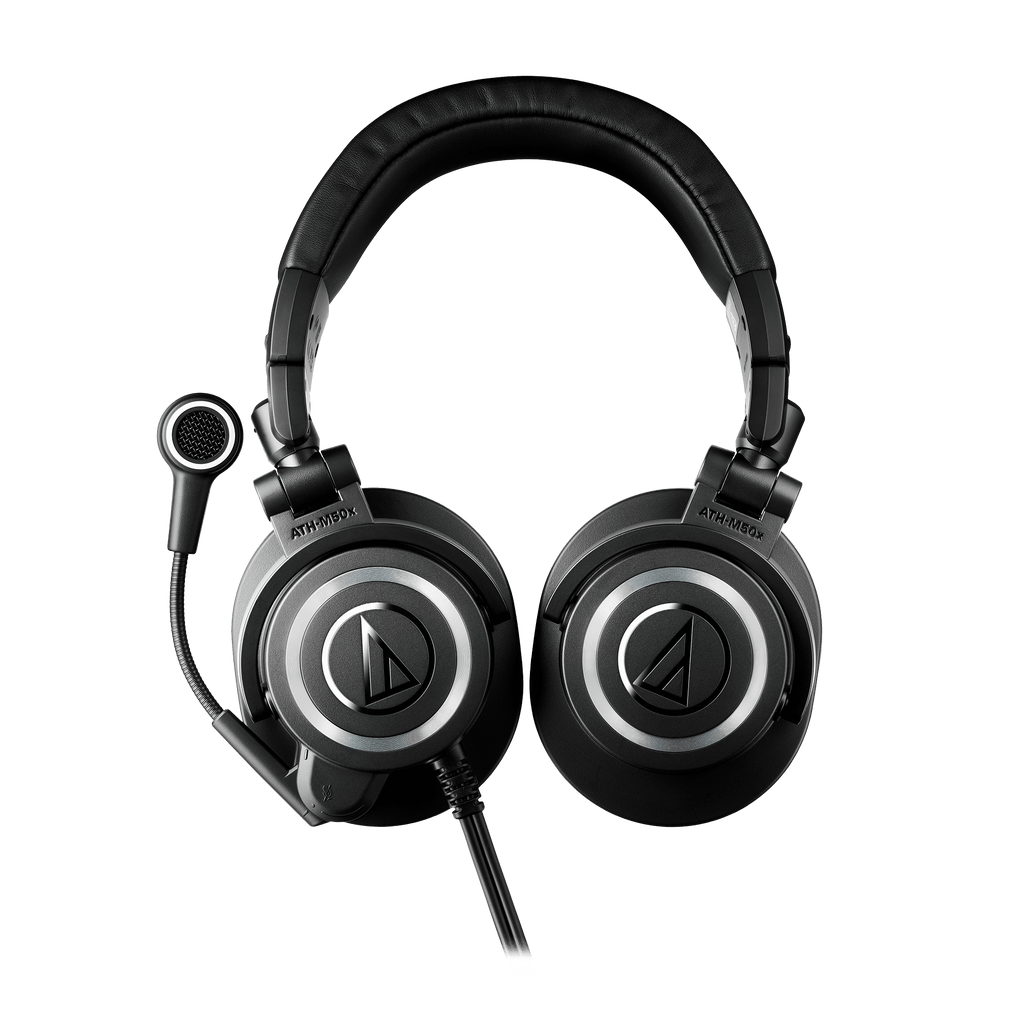 Audio-Technica Streaming Headset ATH-M50xSTS, Black (ATH-M50XSTS-USB)