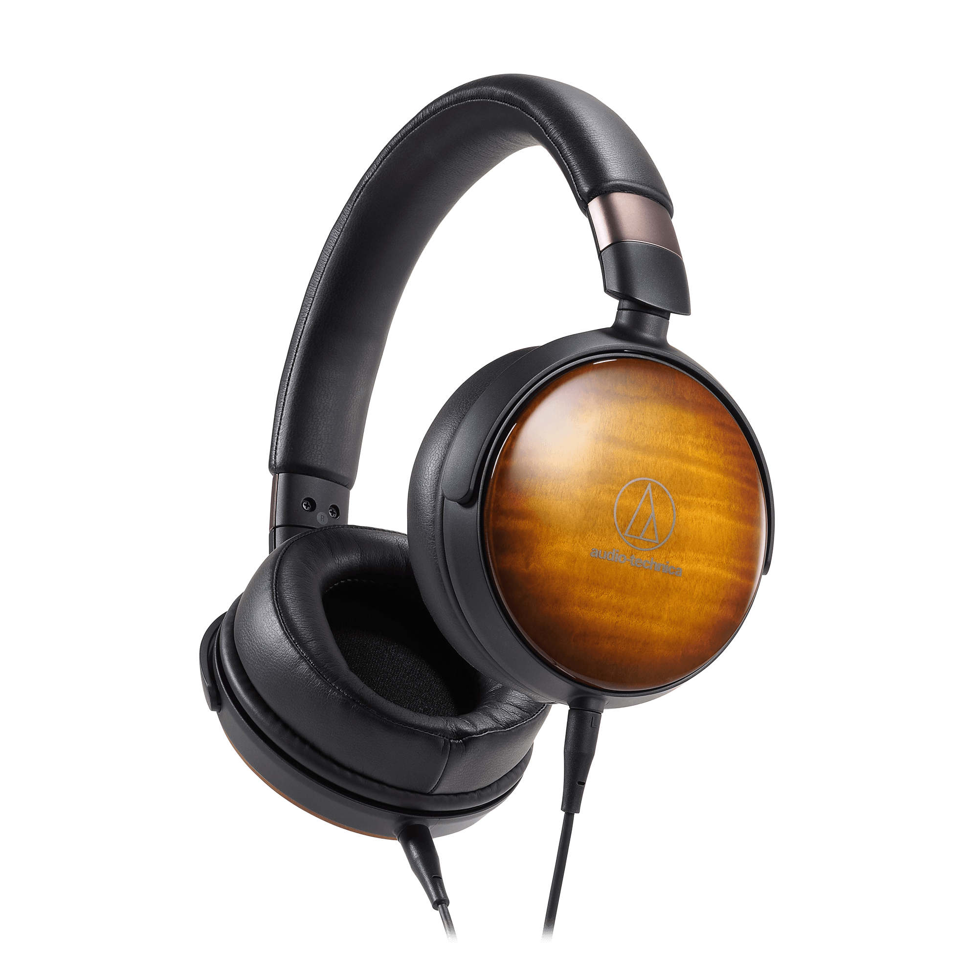 Audio-Technica Portable Over-Ear Wooden Headphones (ATH-WP900)