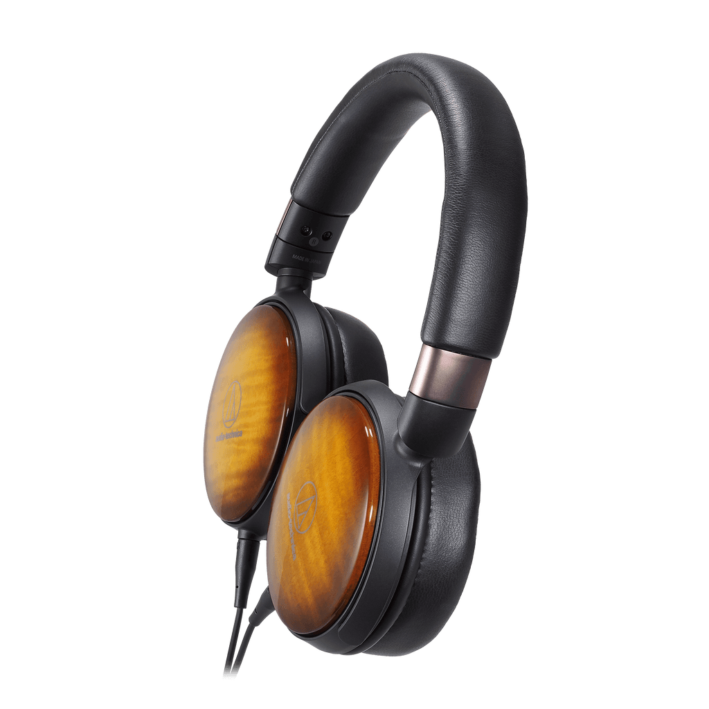 Audio-Technica Portable Over-Ear Wooden Headphones (ATH-WP900)