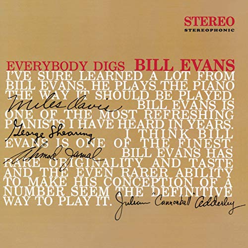 Bill Evans - Everybody Digs Bill Evans (Limited Red Vinyl) [VINYL]