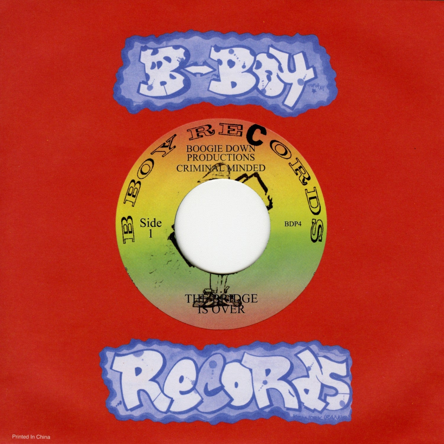 Boogie Down Productions - The Bridge Is Over/ Remix For P Is Free