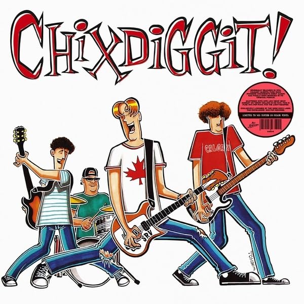 Chixdiggit! - Chixdiggit! (Red Vinyl) [VINYL]