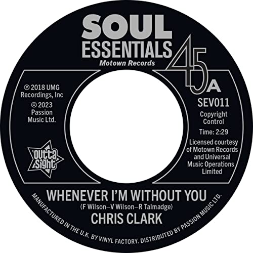 Chris Clark / The Temptations - Whenever I'm Without You / All I Need Is You To Love Me [7"] [VINYL]