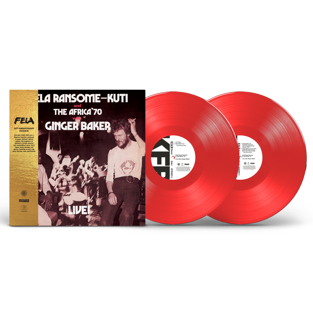 Fela Kuti - Live With Ginger Baker (50th Anniversary Edition)