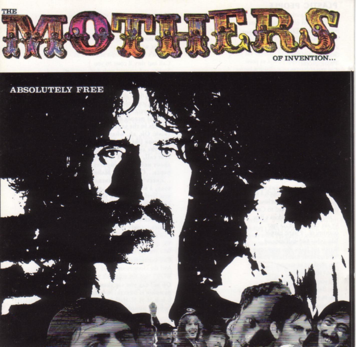 Frank Zappa & The Mothers Of Invention - Absolutely Free
