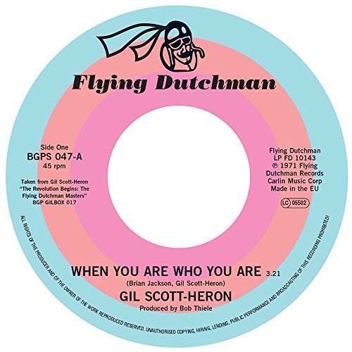 Gil Scott-heron - When You Are Who You Are / Free Will (Alt Take 1) [VINYL]