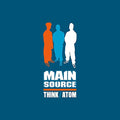 Main Source - Think / Atom [7"] [VINYL]