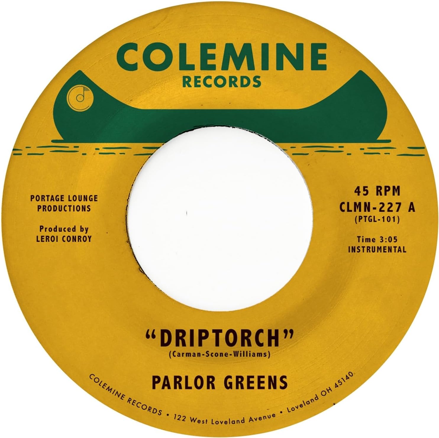 Parlor Greens - Driptorch / 200 Dollar Blues [VINYL]