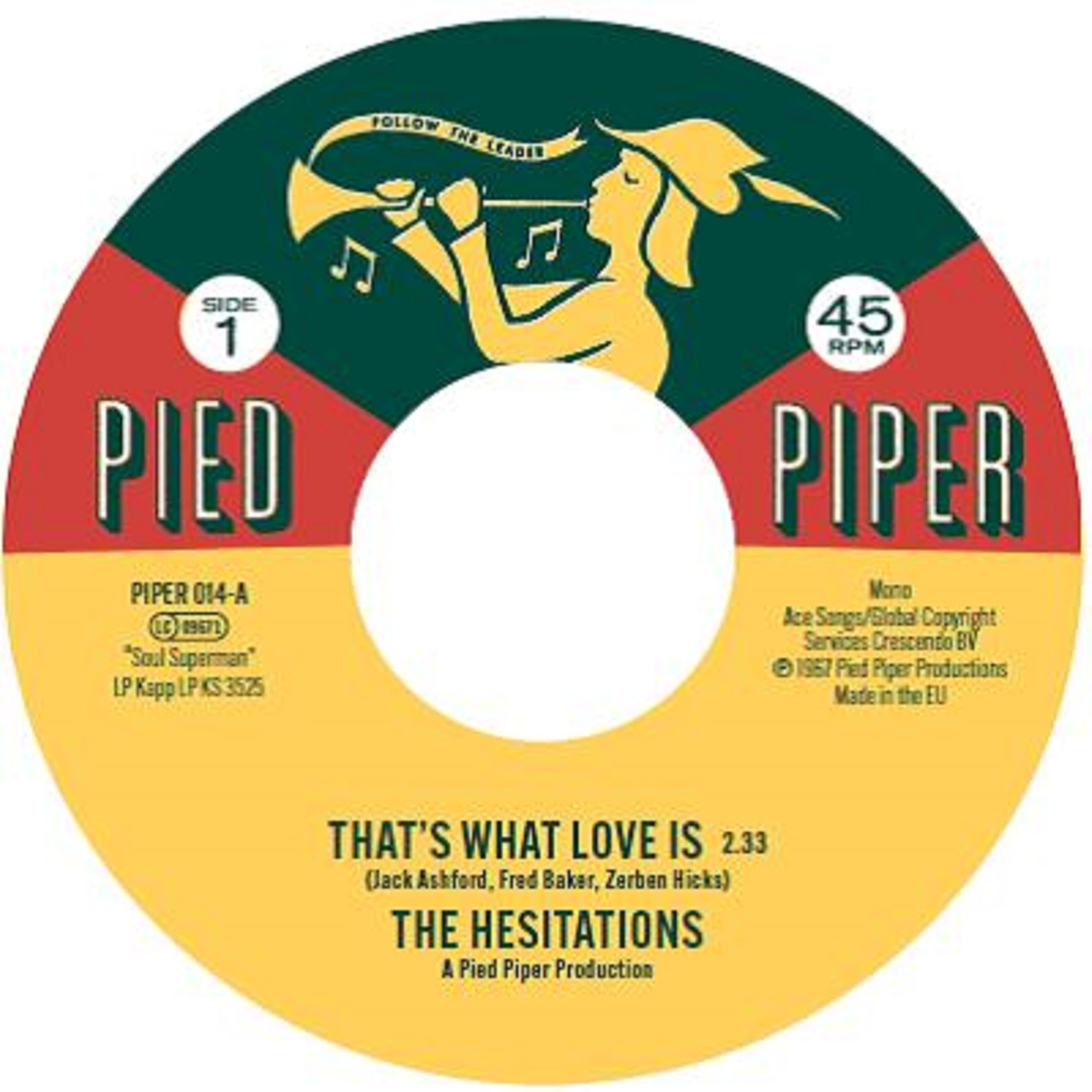 Hesitations, The - The Hesitations - That's What Love Is / Soul Superman #2 [VINYL]
