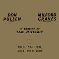 Milford Graves/ Don Pullen - In Concert At Yale University